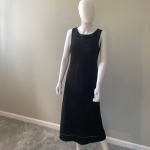 Loft Long Black Pullover Dress